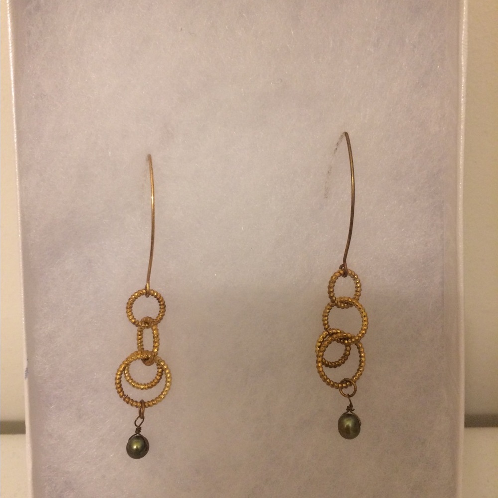 Mermaid scale earrings
